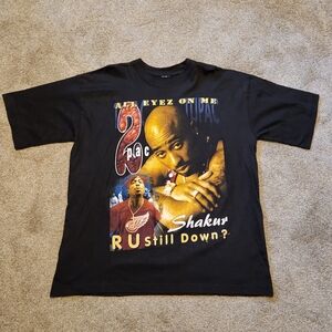 Vintage Tupac All Eyez On Me ‘R U Still Down’ Rap Tee Size XL
